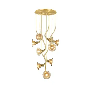 160cm Modern Flower Pendant Chandelier