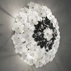1970S-Style Flower Ceiling  Light In The Cenedese Style