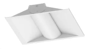 2x2 Foot Volumetric Troffer, 37 Watt, 120-277V, 4652 Lumens, 3000K, 3500K, 4000K or 5000K