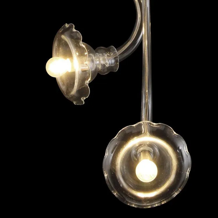 3 light Murano glass Pendant Lamp