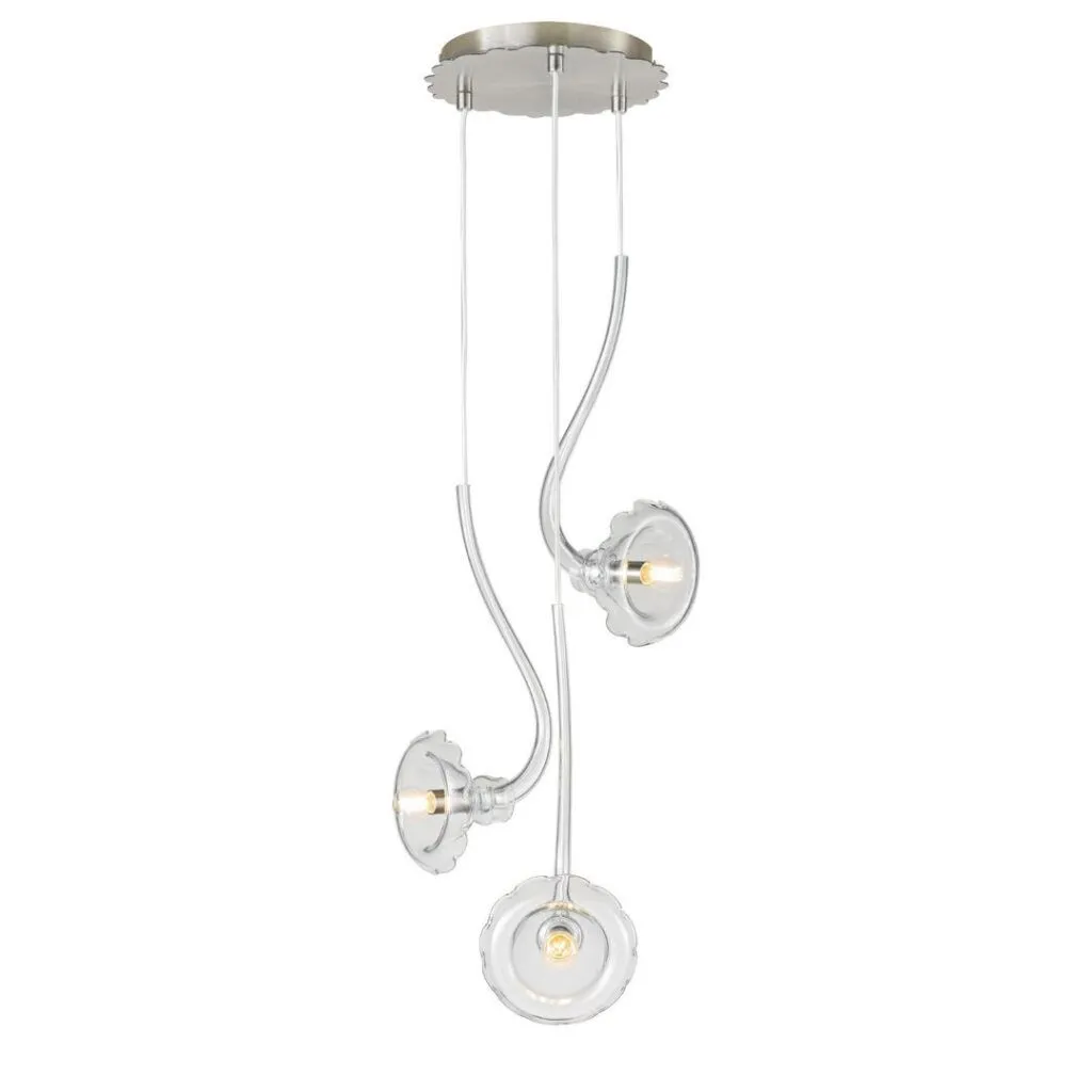 3 light Murano glass Pendant Lamp