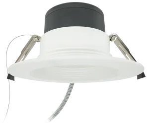 6" Architectural Downlight, 2000 Lumens, Wattage Selectable 10W/15W/20W, 120-277V, CCT Selectable 2700K/3000K/3500K/4000K/5000K