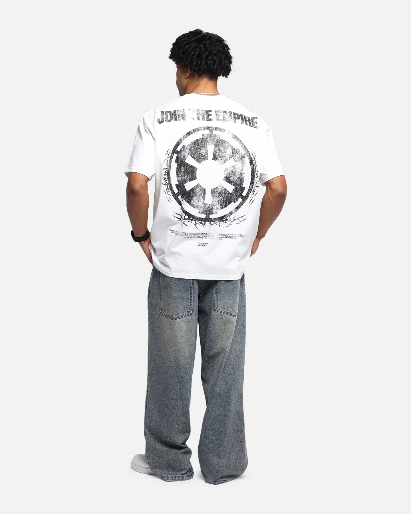 73 Studio Star Wars Join The Empire Vintage T-Shirt White