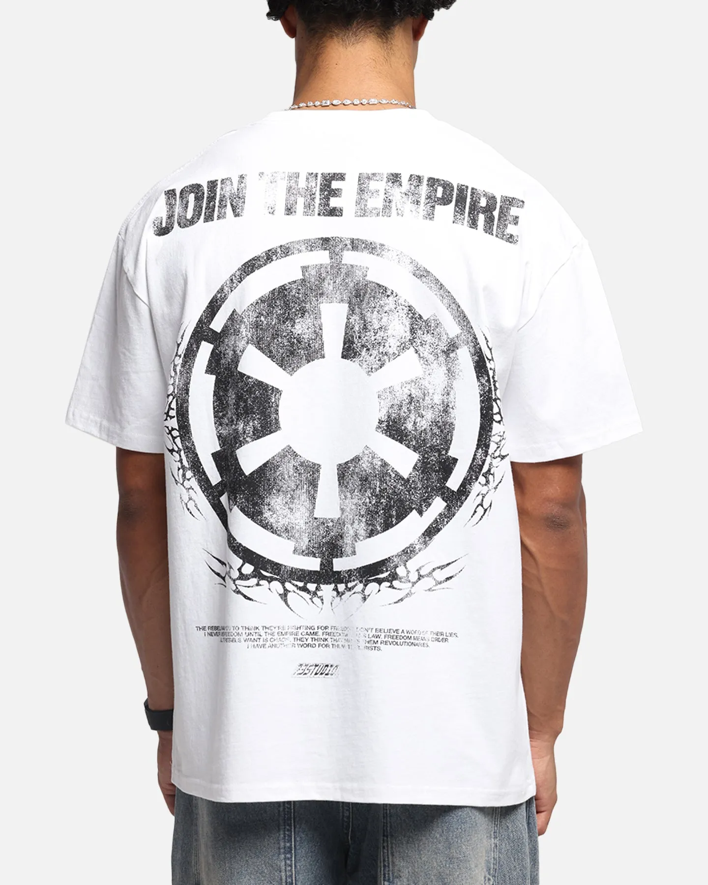 73 Studio Star Wars Join The Empire Vintage T-Shirt White