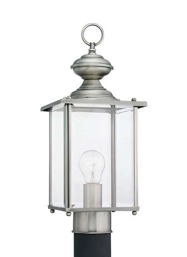 8257-12, One Light Outdoor Post Lantern , Jamestowne Collection
