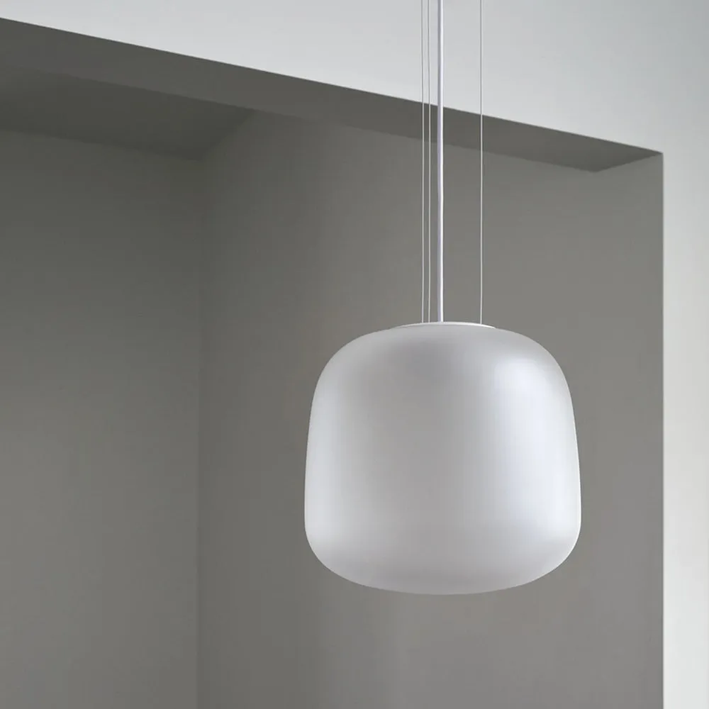AB Small Pendant - Frosted Clear