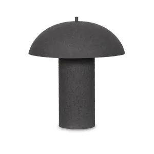 Abbott Table Lamp - Matte Black Plaster