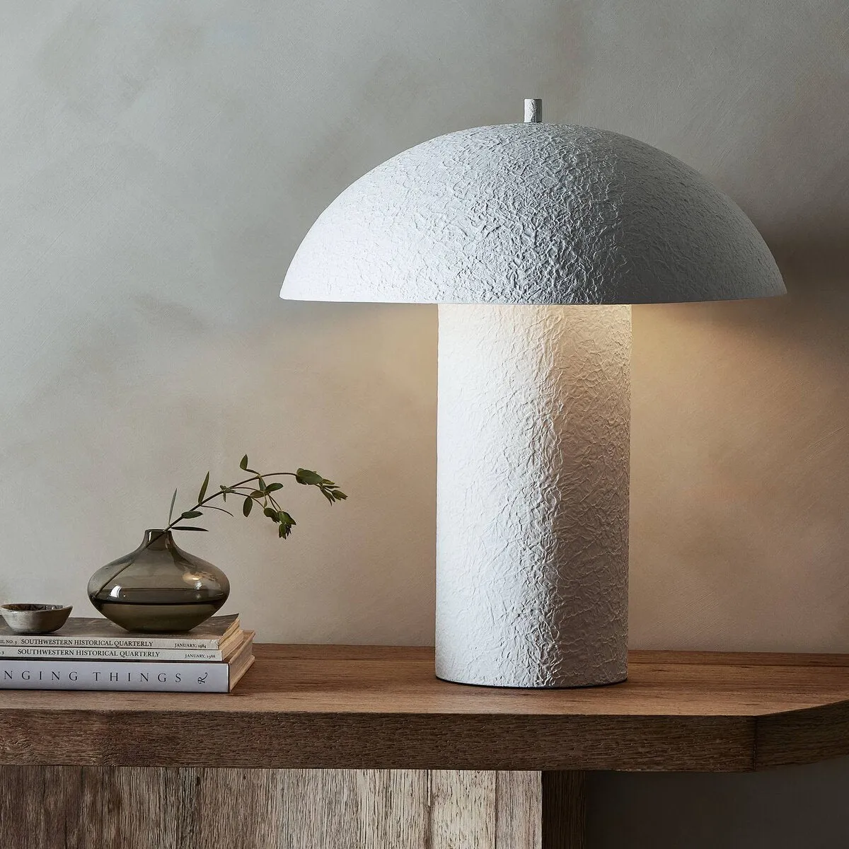 Abbott Table Lamp - Matte White Plaster