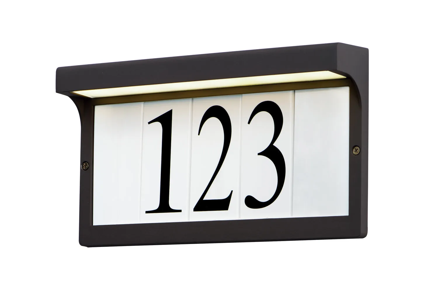 Address LED Outdoor Wall Sconce