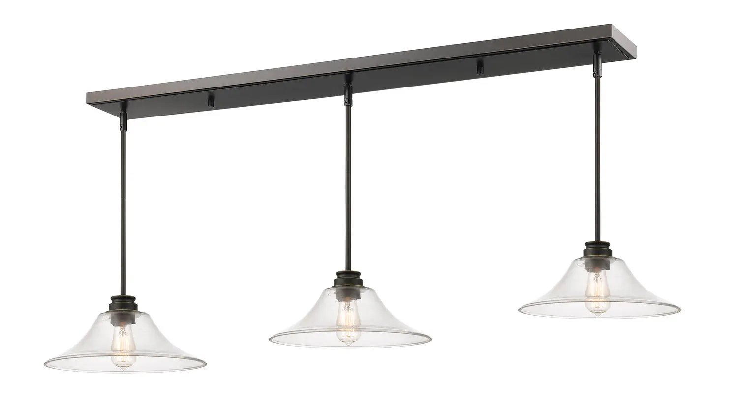 Annora Three Light Linear Chandelier