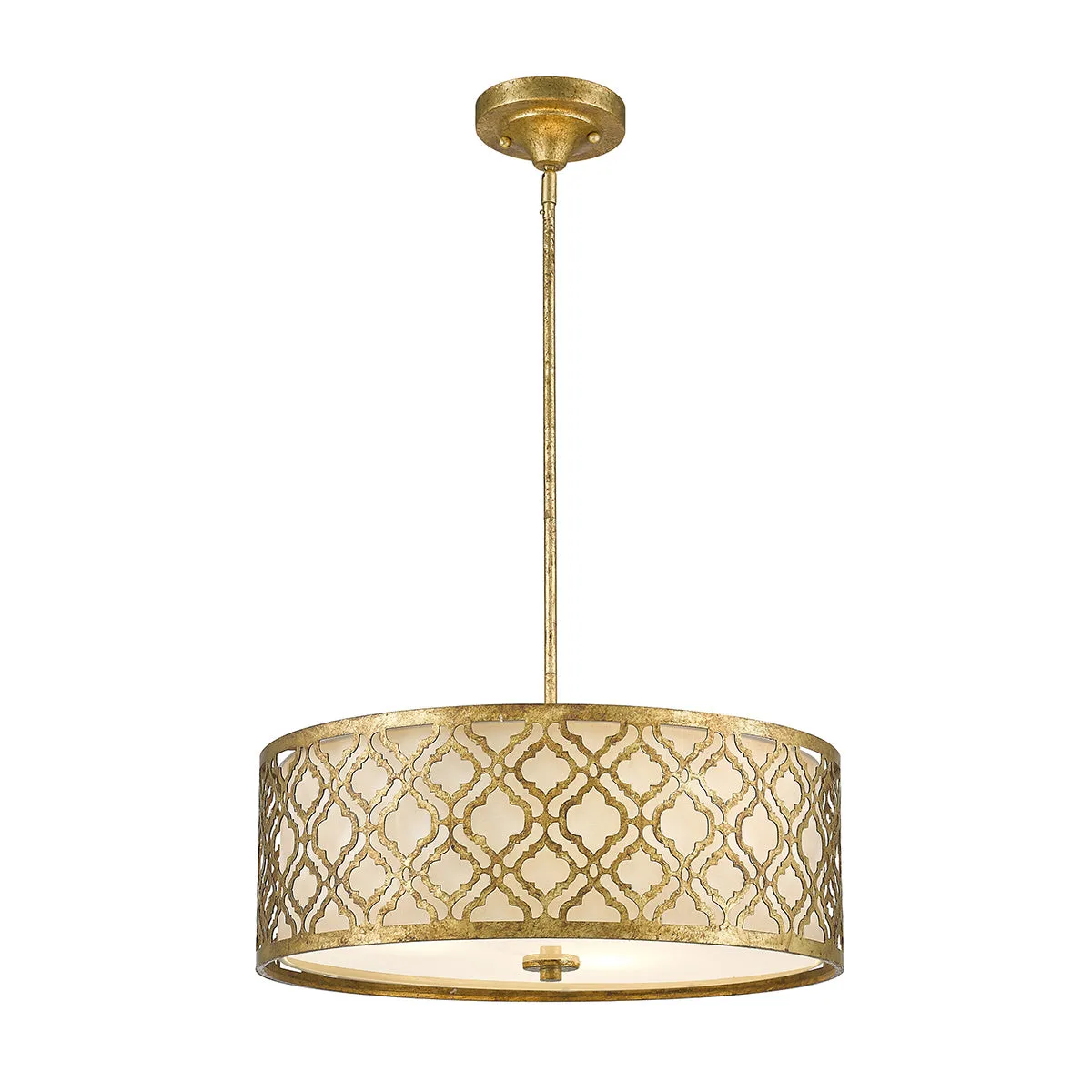 Arabella Three Light Pendant/Semi Flush