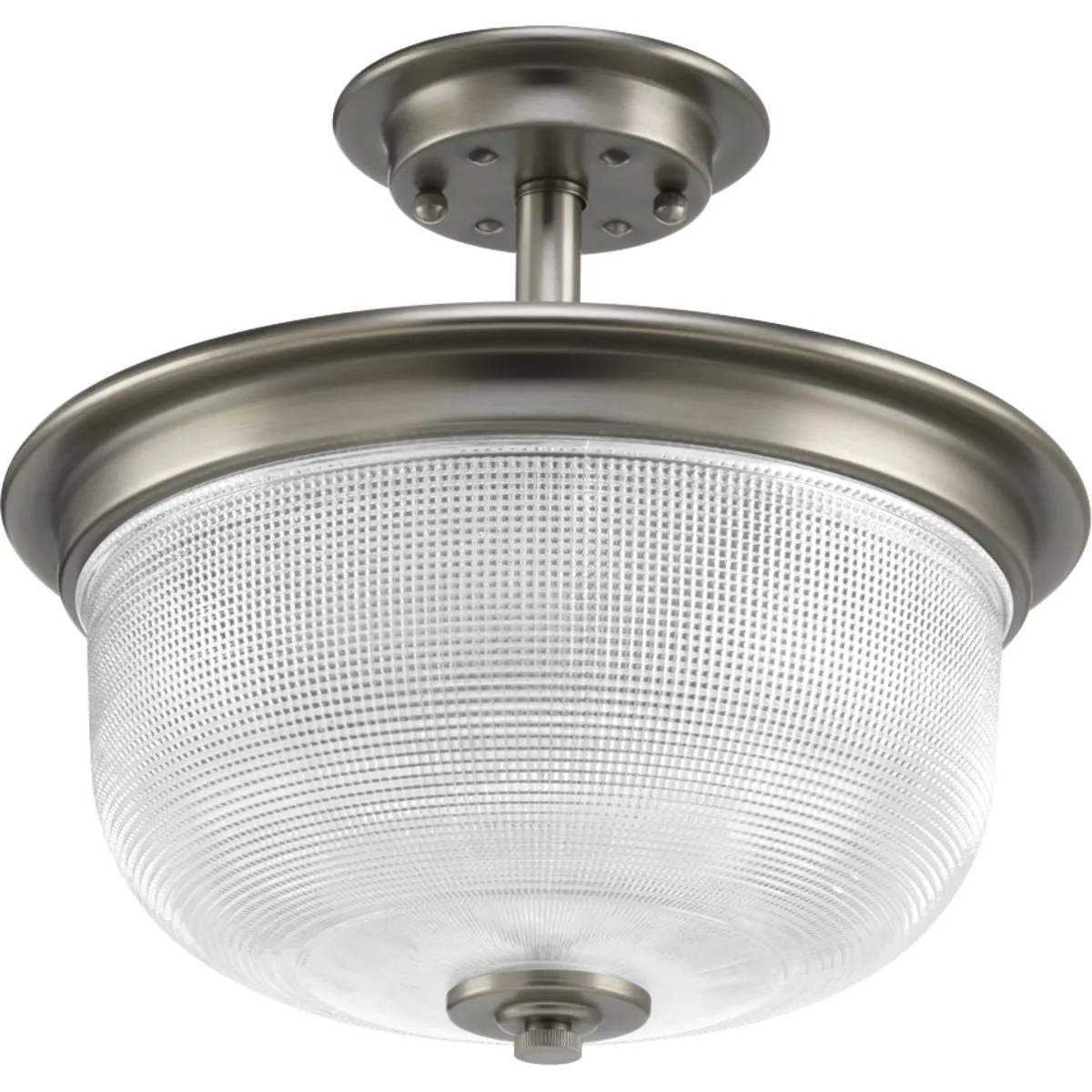 Archie Collection Two-Light 11-3/8" Semi-Flush Convertible