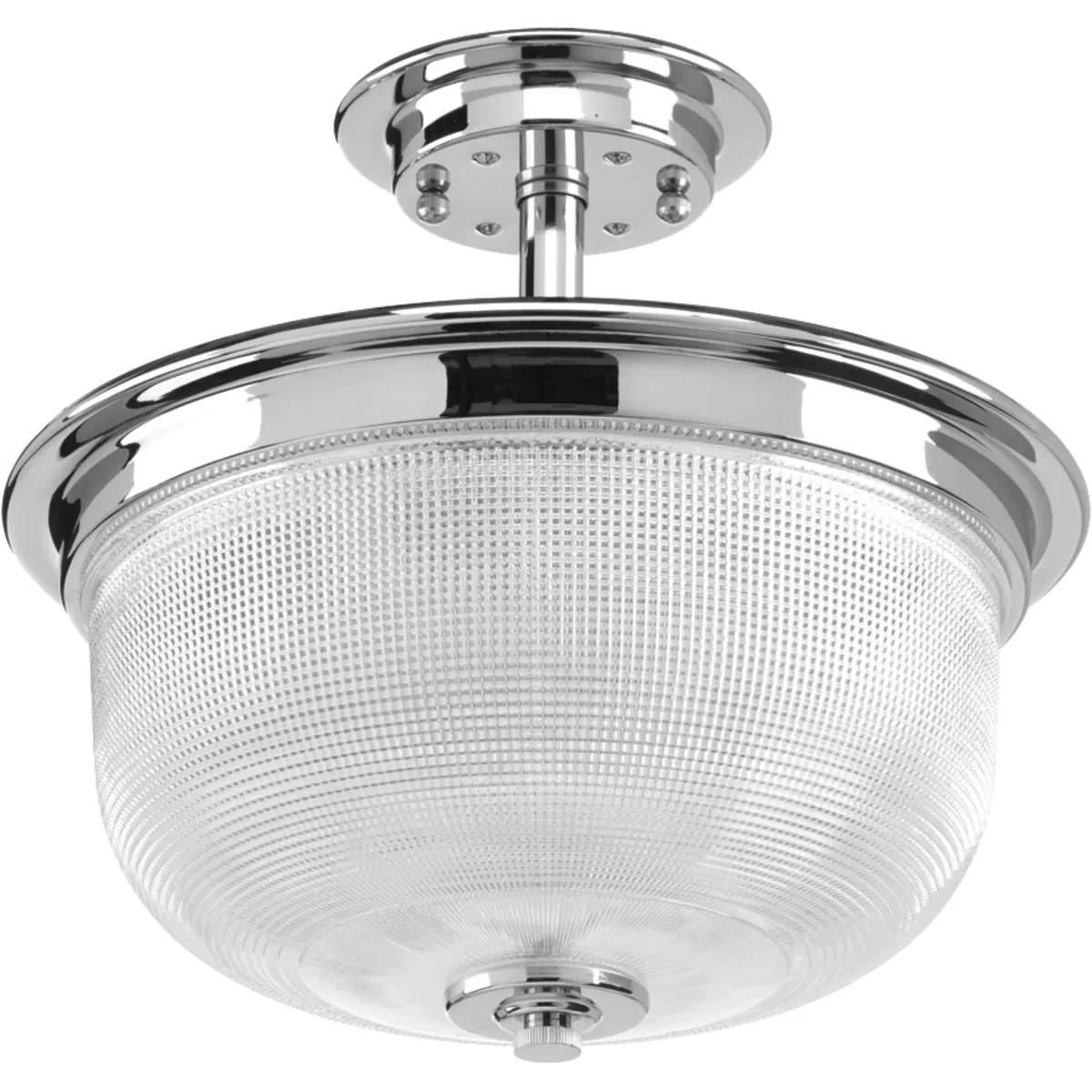 Archie Collection Two-Light 11-3/8" Semi-Flush Convertible