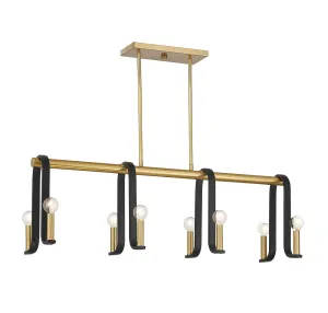 Archway Eight Light Linear Chandelier