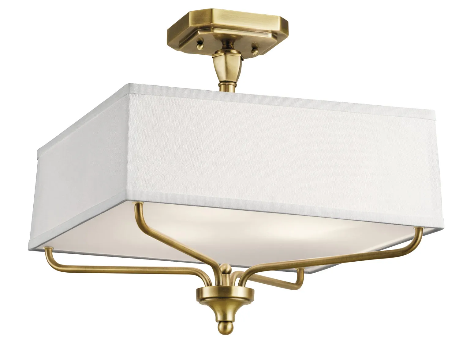 Arlo Three Light Semi Flush Mount