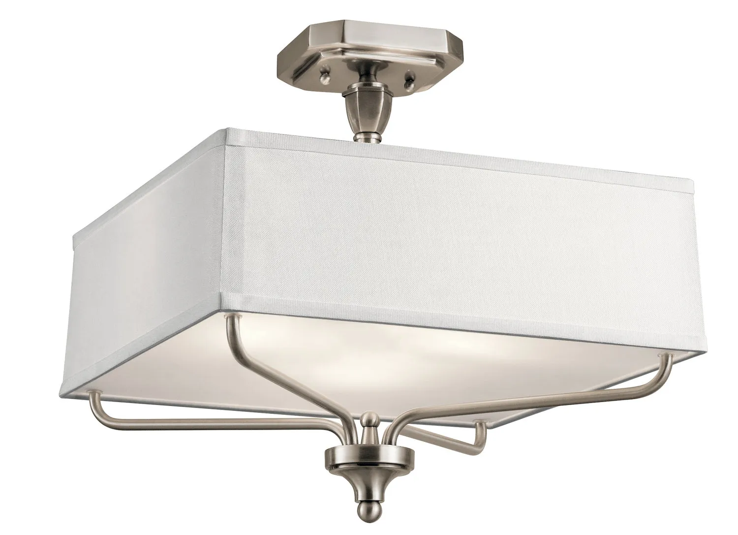 Arlo Three Light Semi Flush Mount
