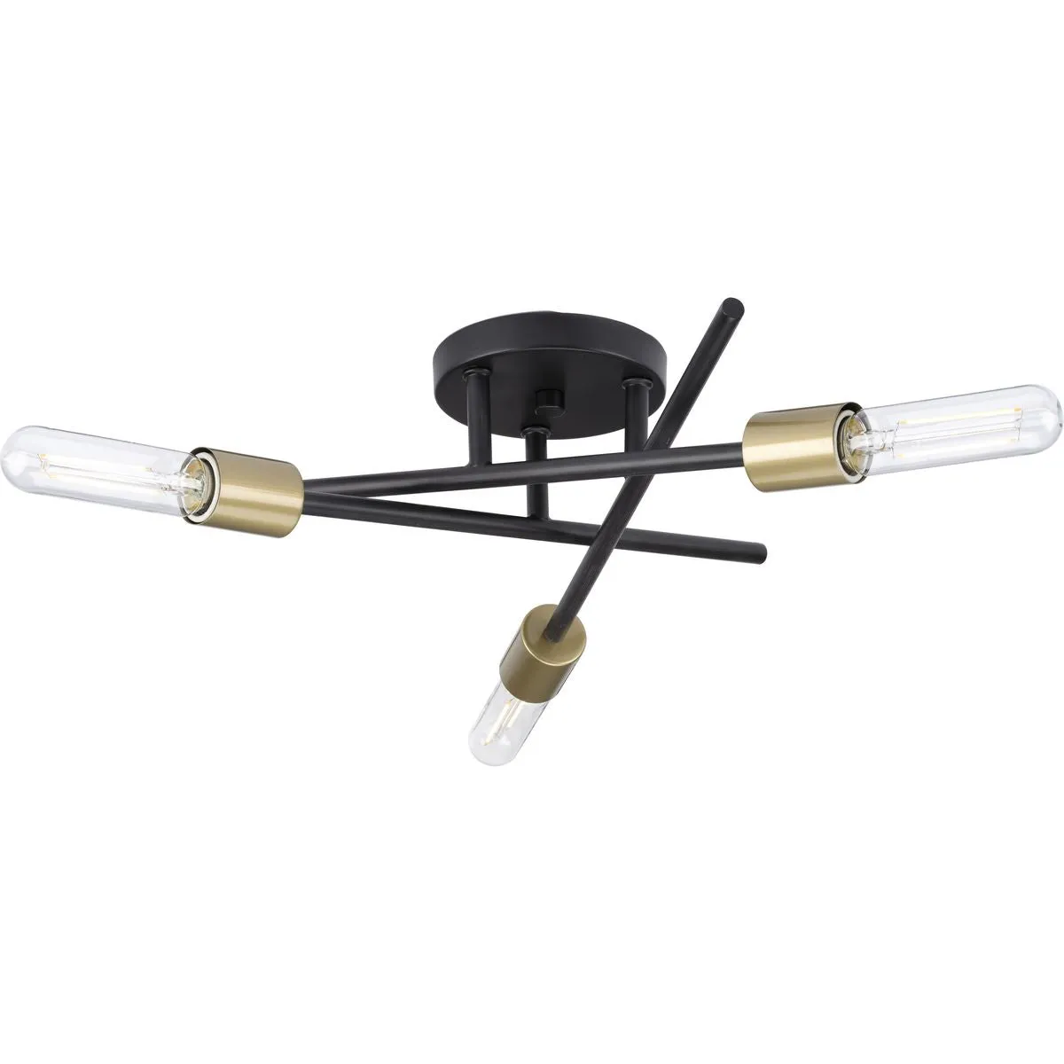 Astra Collection Three-Light 18" Semi-Flush Mount Light