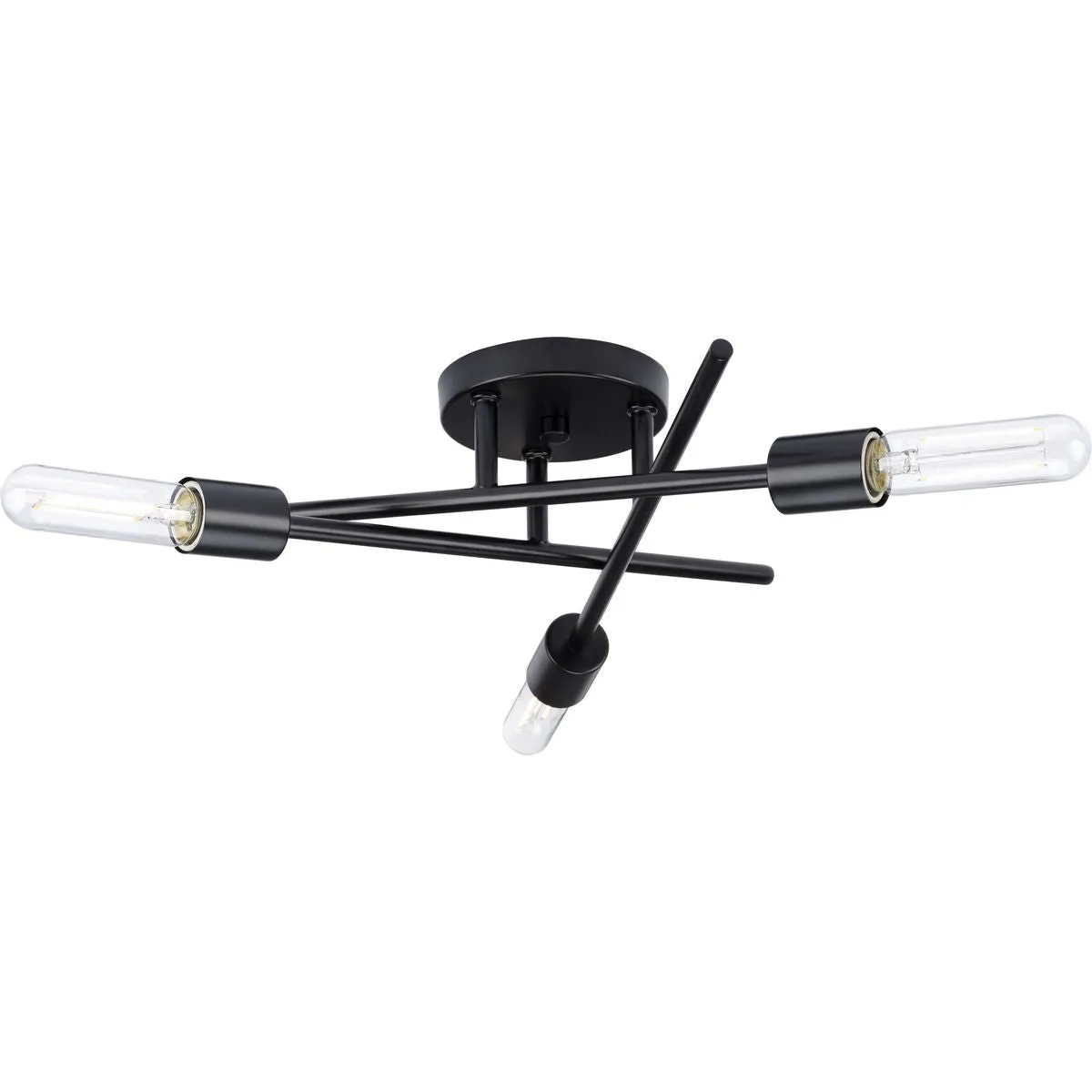 Astra Collection Three-Light 18" Semi-Flush Mount Light