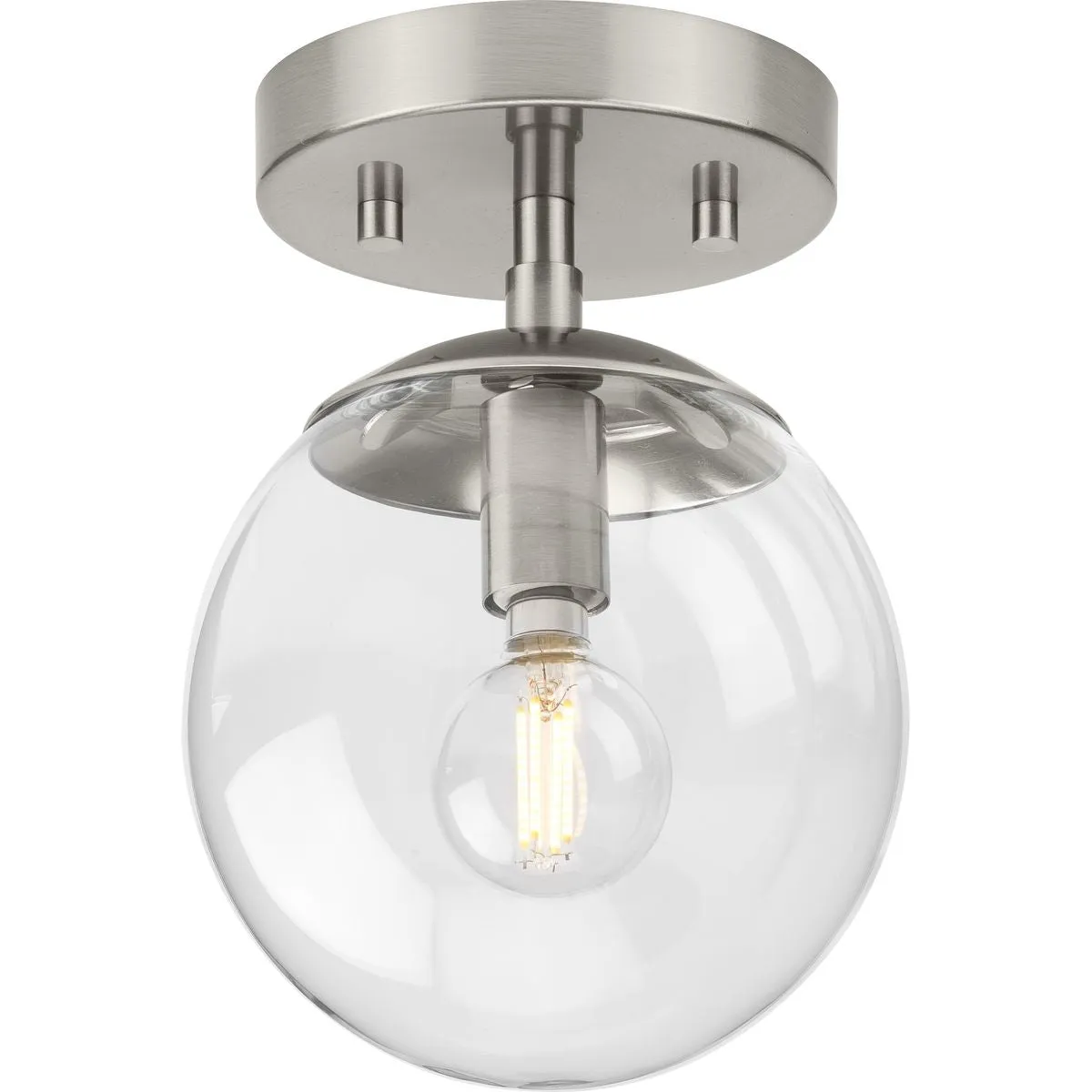 Atwell Collection One-Light Semi-Flush Mount