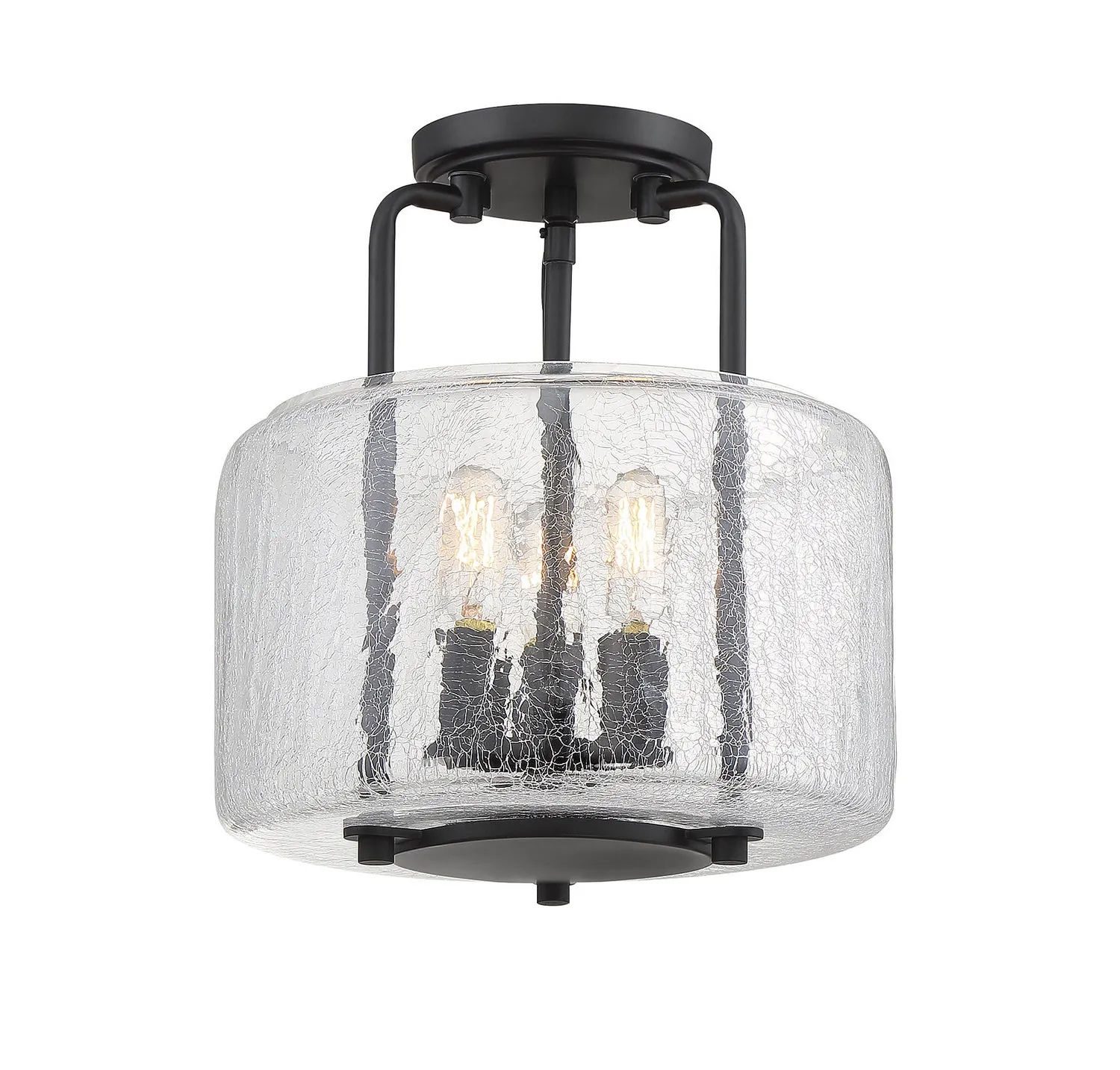 Avalon Three Light Semi-Flush Mount