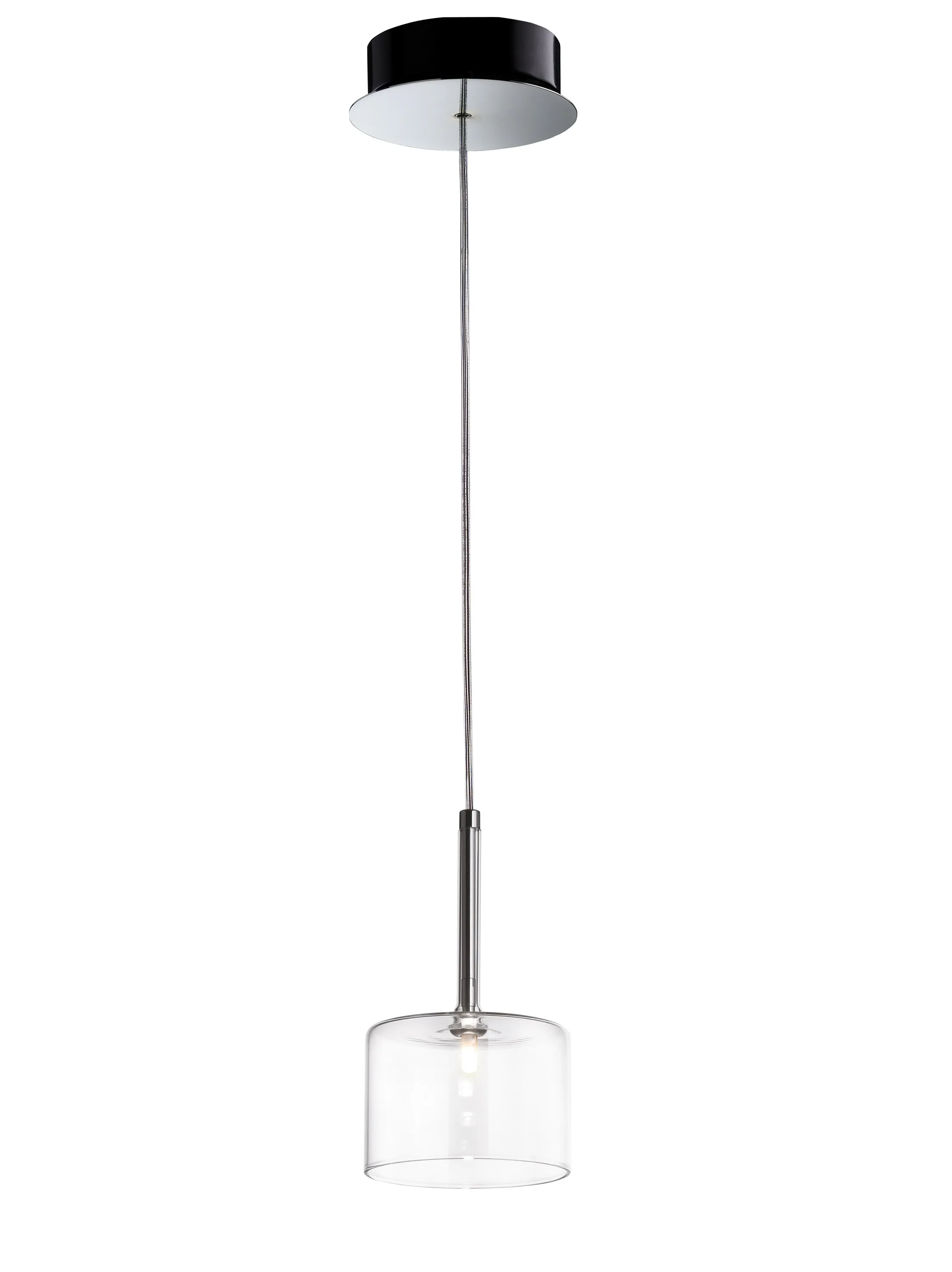 Axo Light Spillray Orange, Red Grey Or Clear Glass Pendant Light