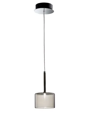 Axo Light Spillray Orange, Red Grey Or Clear Glass Pendant Light