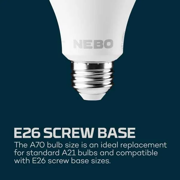 Blackout Backup Emergency Bulb-2pk