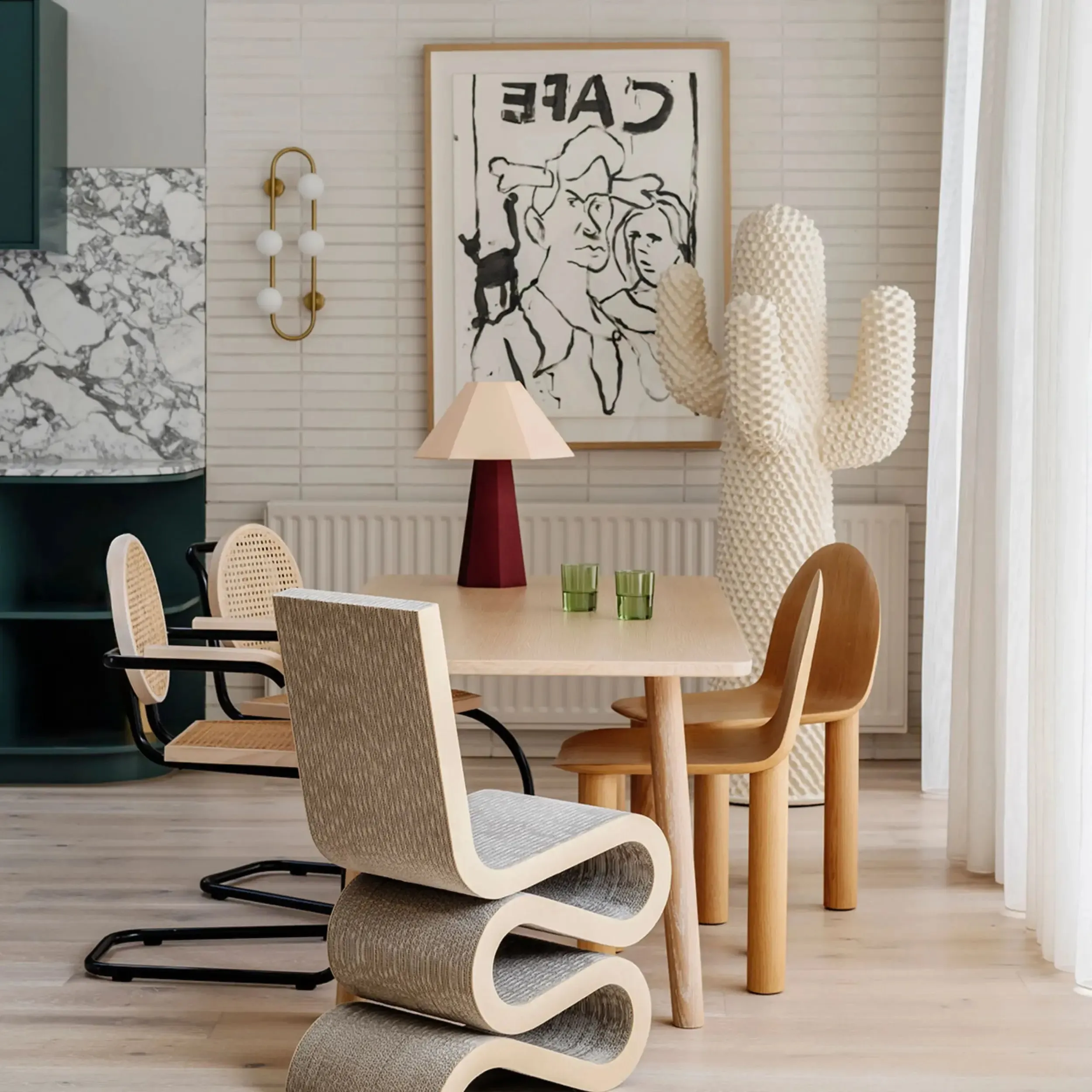 Blake Table Lamp - Toffee