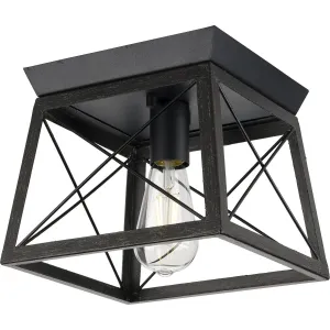 Briarwood Collection One-Light Flush Mount Ceiling Light