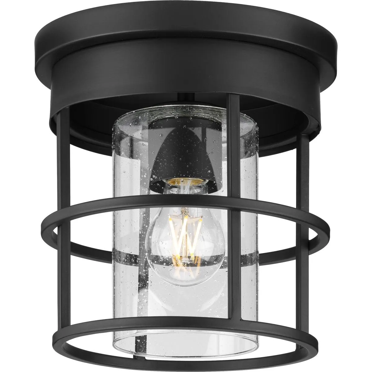 Burgess Collection One-Light Flush Mount