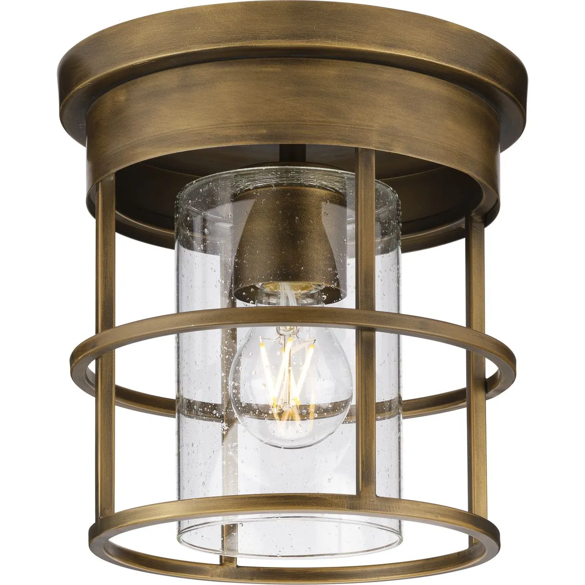 Burgess Collection One-Light Flush Mount