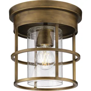 Burgess Collection One-Light Flush Mount