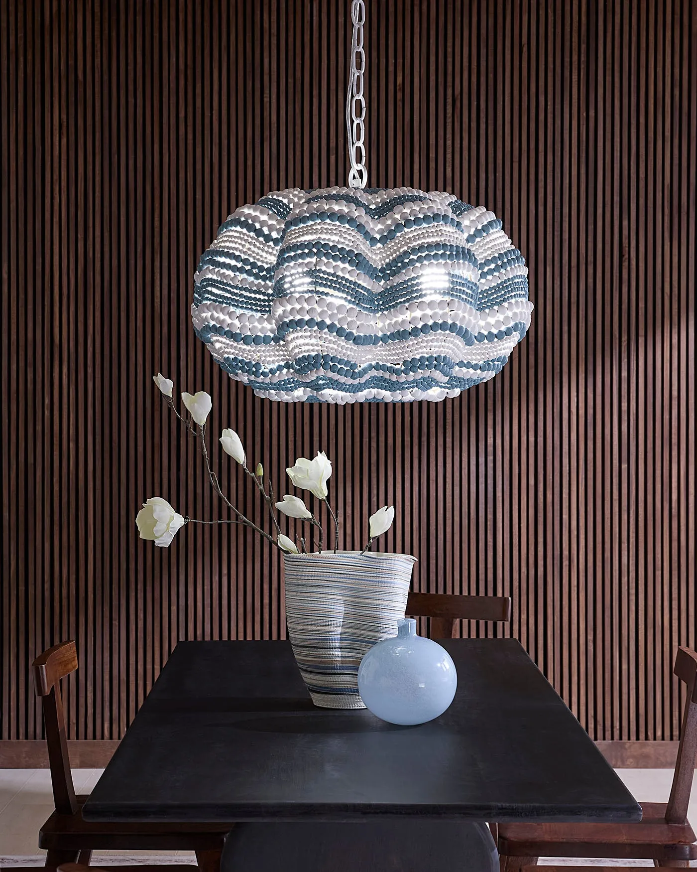Clamshell Chandelier