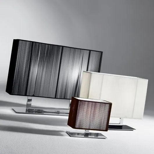 Clavius Lt G Large Table Lamp With Chrome Frame