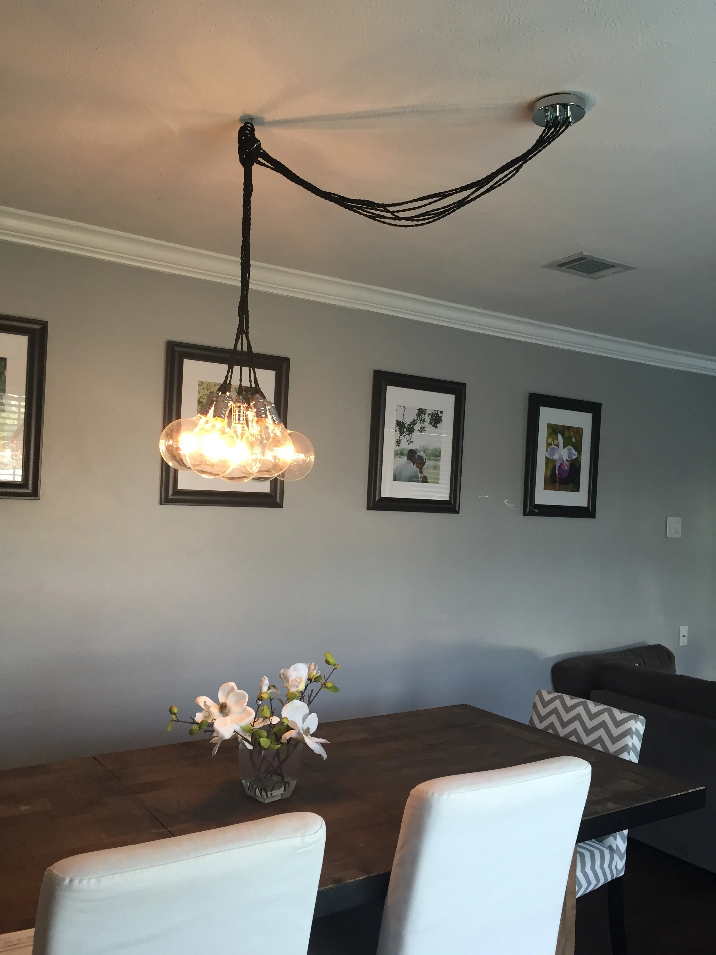 Cluster Chandelier - Even: Design Your Own 7 Pendant