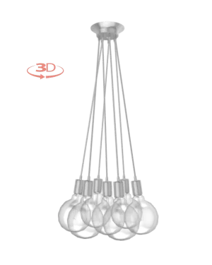 Cluster Chandelier - Even: Design Your Own 7 Pendant