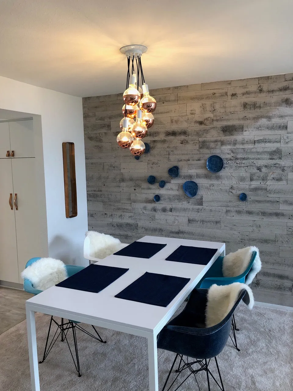 Cluster Chandelier - Staggered: Design Your Own 9 Pendant