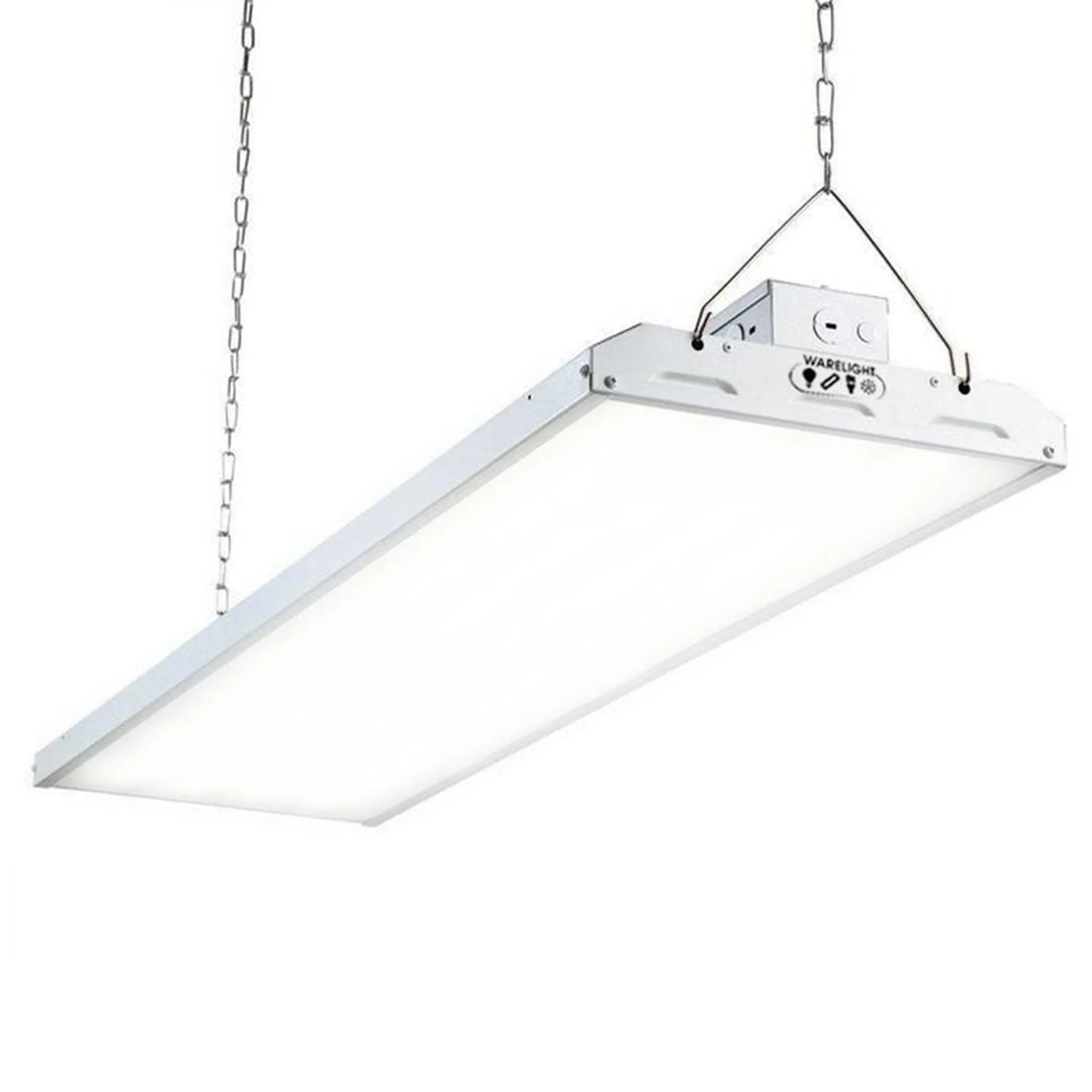 Condor Premium 4FT LED Linear High Bay Fixture, 400 Watt, 54,000 Lumens, CCT Selectable 4000K/5000K, Equal to 10 Lamp 54W T5, or 1000 Watt MH