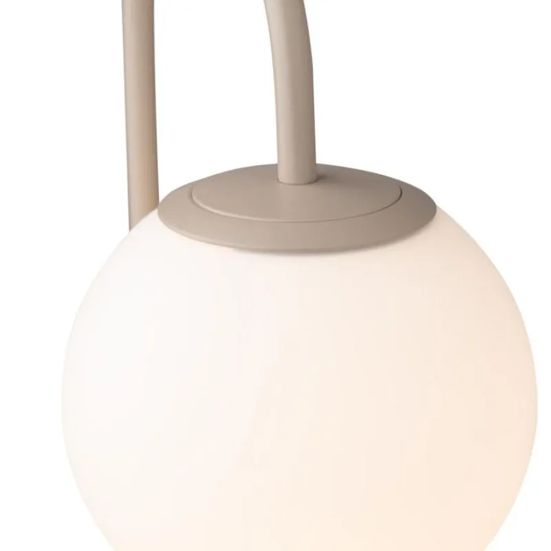 Contemporary Travertine Floor Lamp