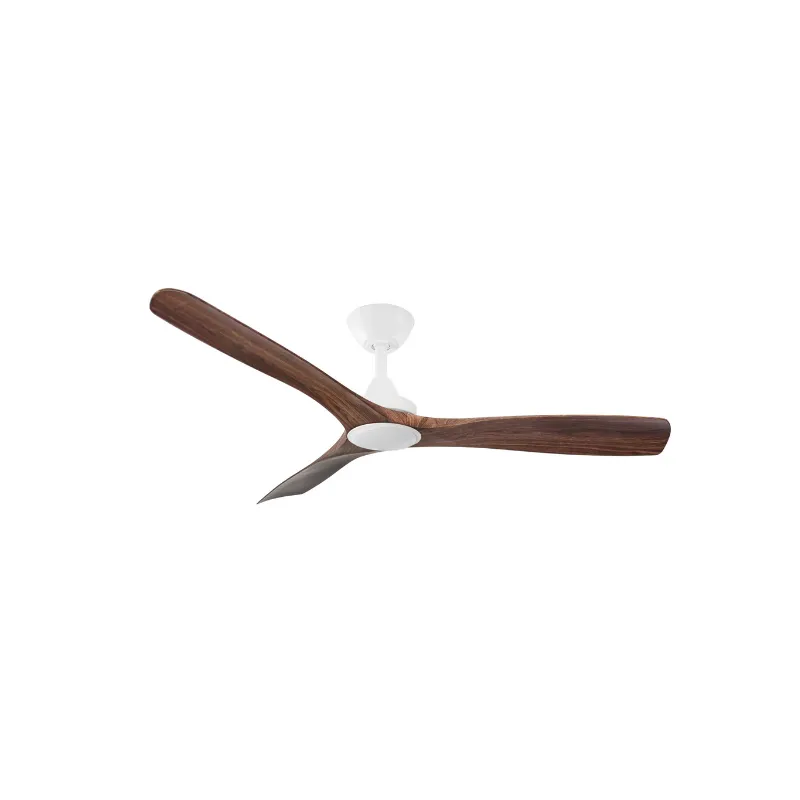 Contoured Blades Ceiling Fan with White Motor | Spitfire DC | ThreeSixty