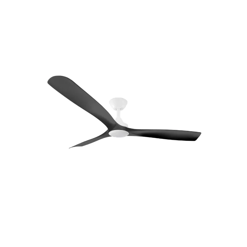 Contoured Blades Ceiling Fan with White Motor | Spitfire DC | ThreeSixty