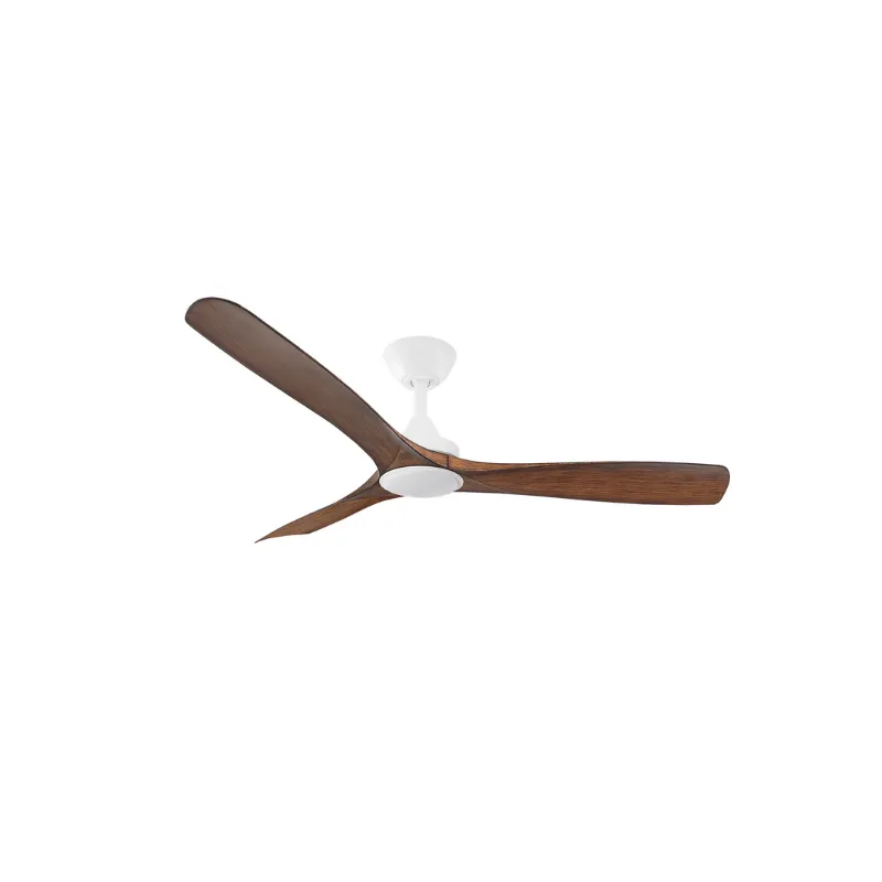 Contoured Blades Ceiling Fan with White Motor | Spitfire DC | ThreeSixty