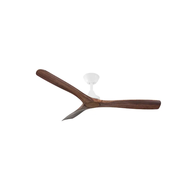 Contoured Blades Ceiling Fan with White Motor | Spitfire DC | ThreeSixty