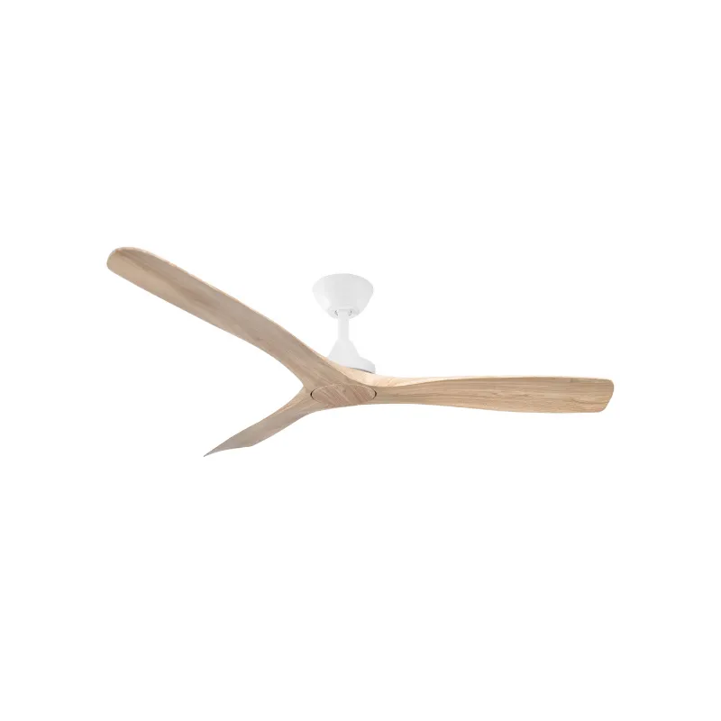 Contoured Blades Ceiling Fan with White Motor | Spitfire DC | ThreeSixty