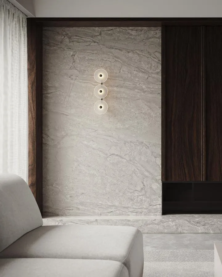 Coral Trio Rod Wall Light