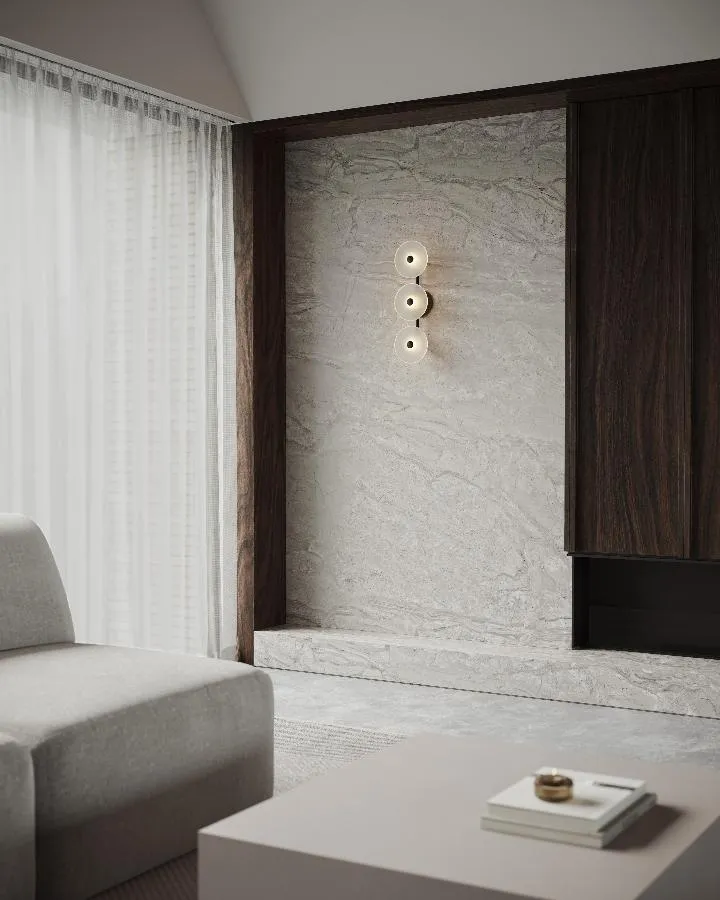 Coral Trio Rod Wall Light