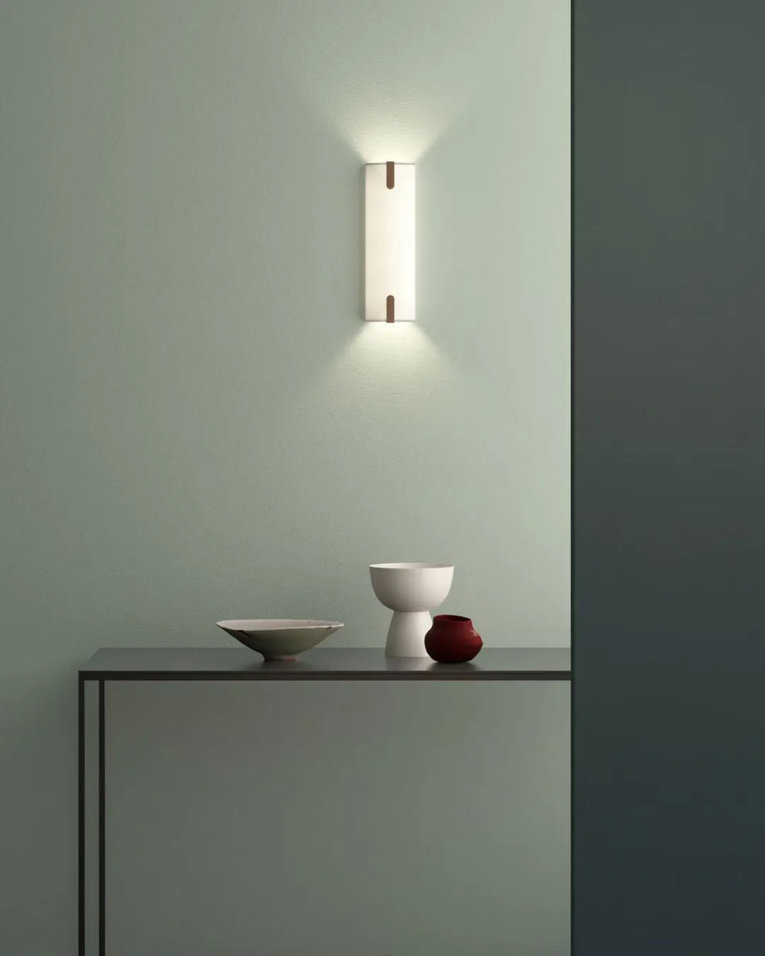 Cotton Pillar Wall Light