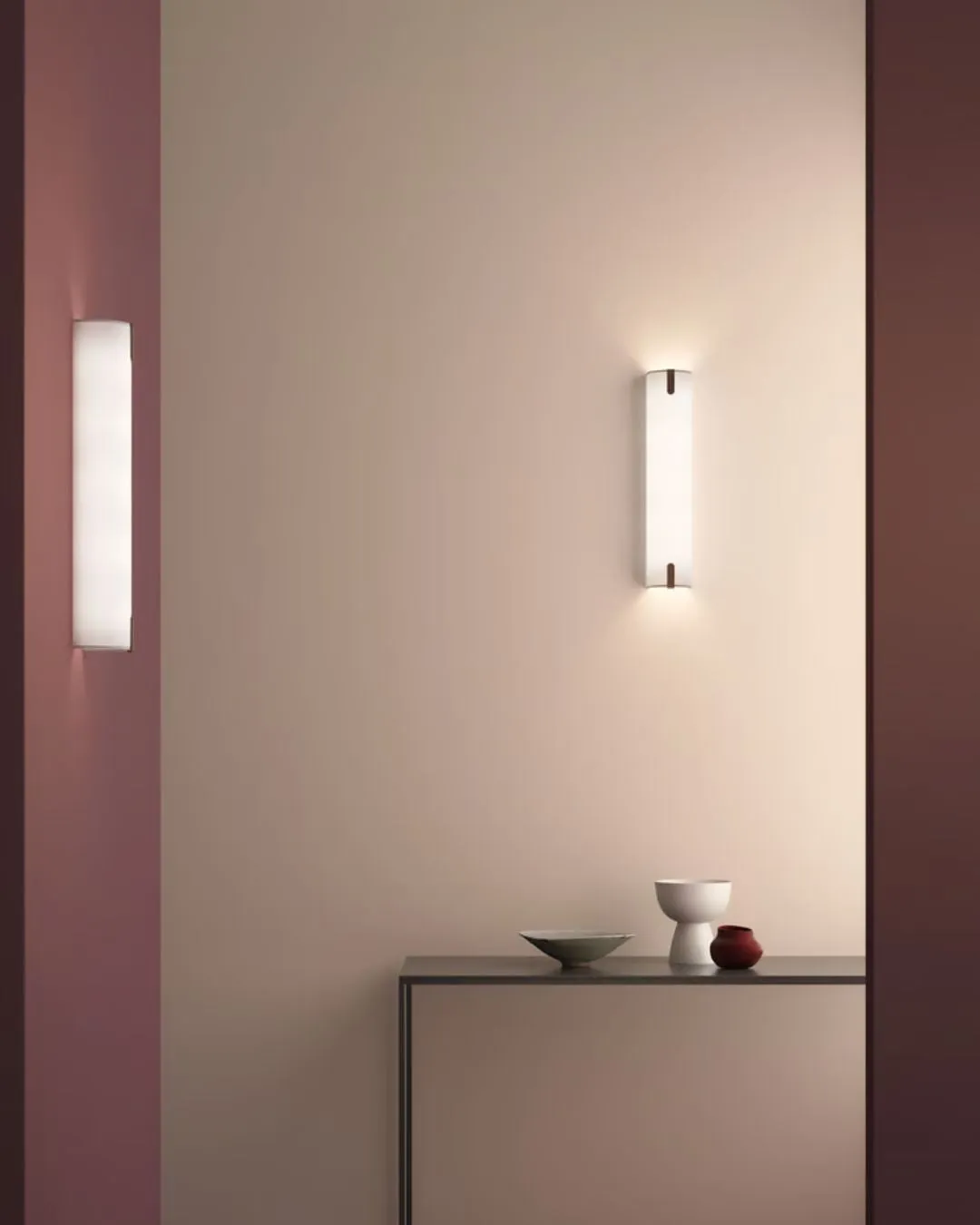 Cotton Pillar Wall Light