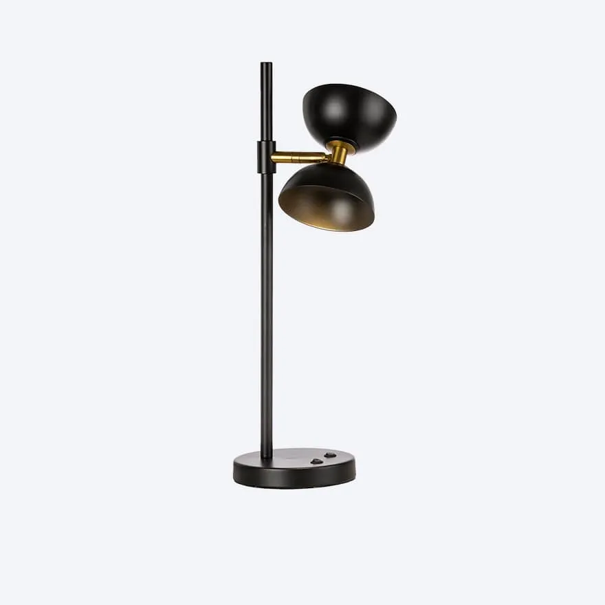 CREO WITH ACRYLIC AND YOSH SHADE TABLE LAMP
