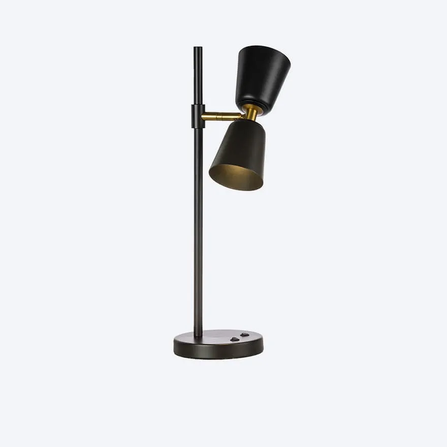 CREO WITH ACRYLIC AND YOSH SHADE TABLE LAMP